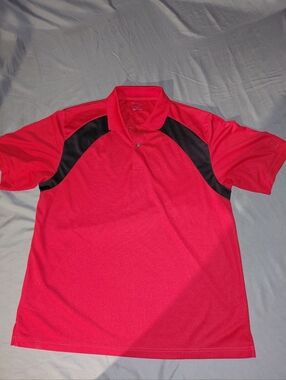 PGA Tour Red Polo XL